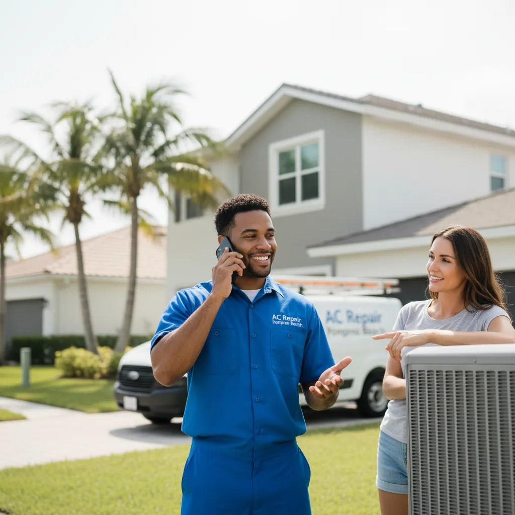 AC Repair Pompano Beach customer support in Fairland
